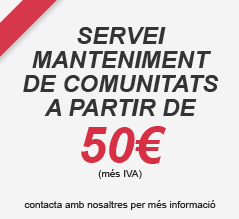 manteniment de comunitats